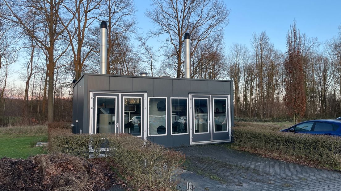 De biomassa-installatie in Finsterwolde