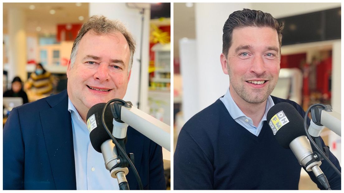Hans Biesheuvel (ONL) en Robert van Asten (D66)