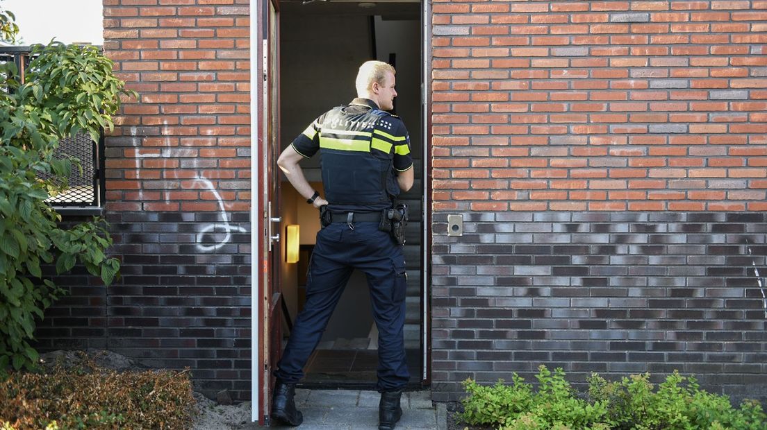 De politie doet onderzoek naar de branden in Hoogezand