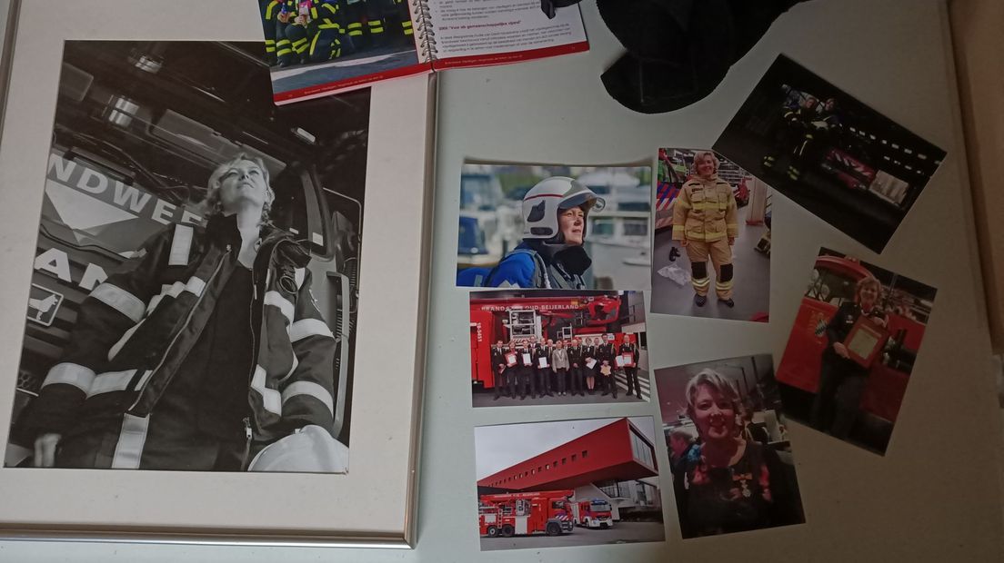 Heid van Buren zat ruim 26 jaar bij de brandweer