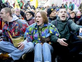 768 klimaatactivisten opgepakt bij klimaatdemonstratie A12 in Den Haag