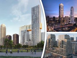 Wonen en werken op stand in deze vijf nieuwe Rotterdamse torens