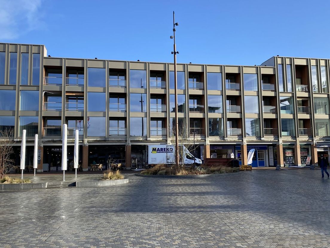 Boven winkelcentrum 't Forum aan het Koopmansplein zijn 43 nieuwe huurappartementen.