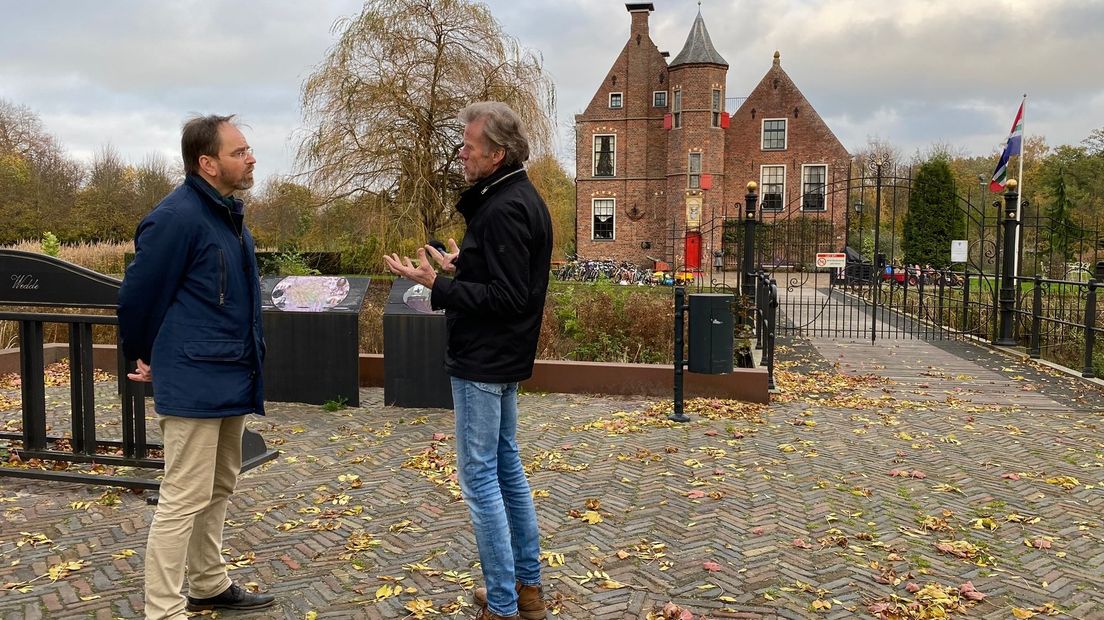 Beno Hofman tijdens de opnames