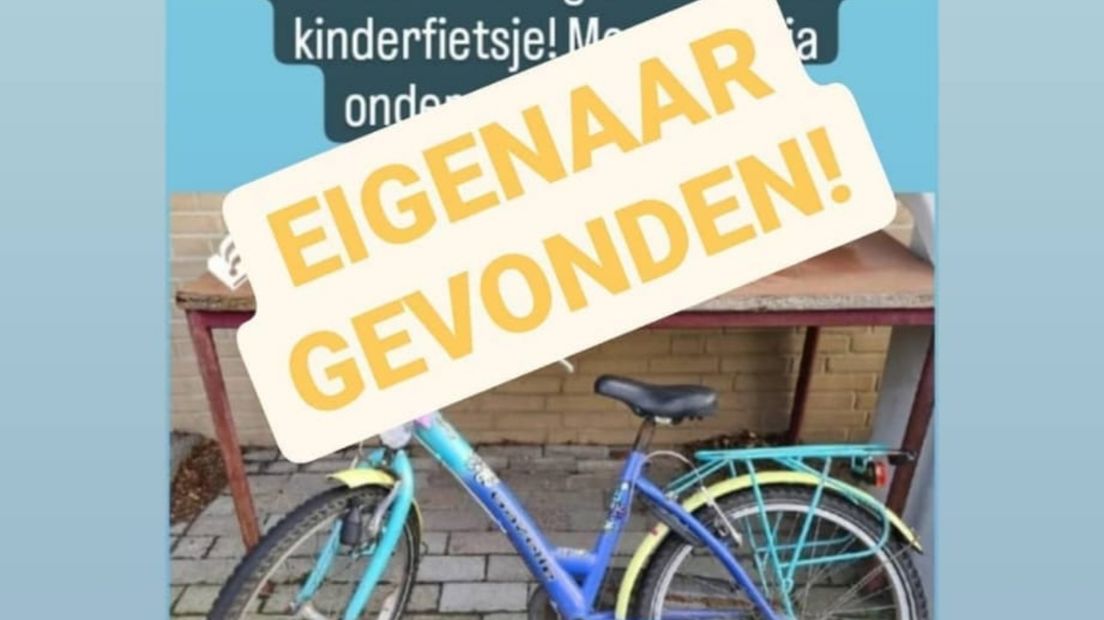 De kinderfiets van Gazelle