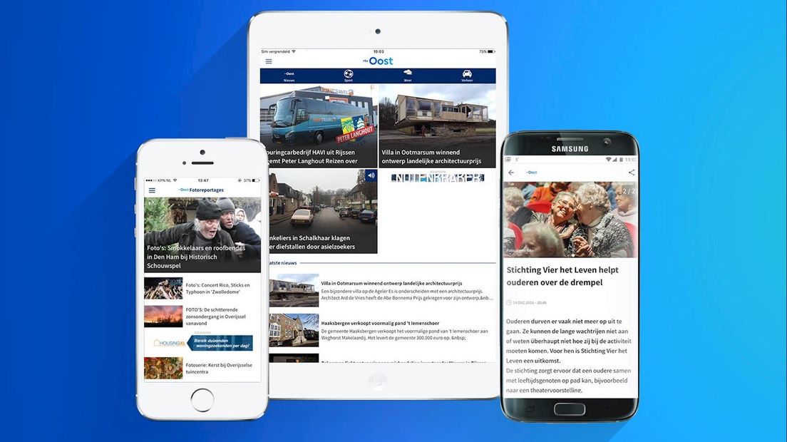 De app van RTV Oost