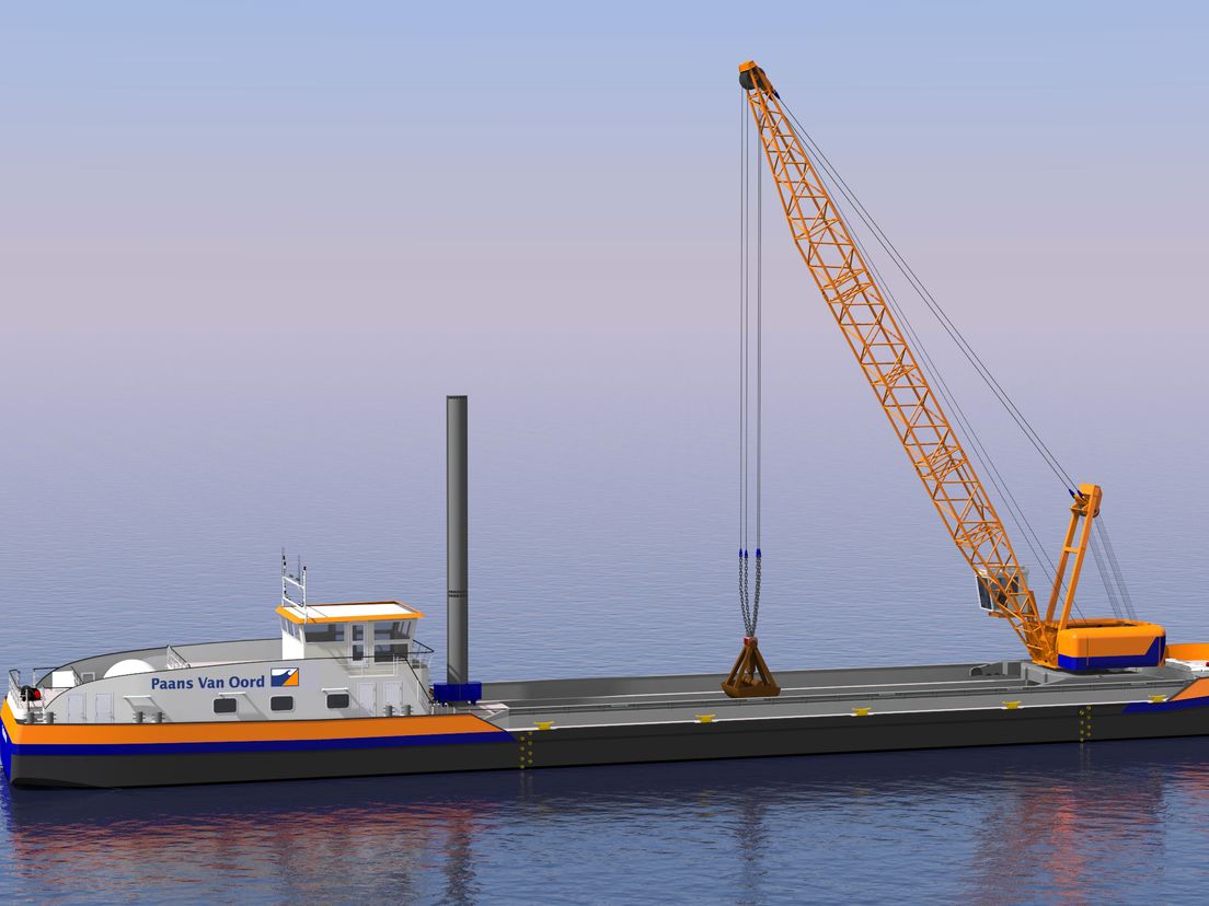 LNG-kraanschip_Werkendam
