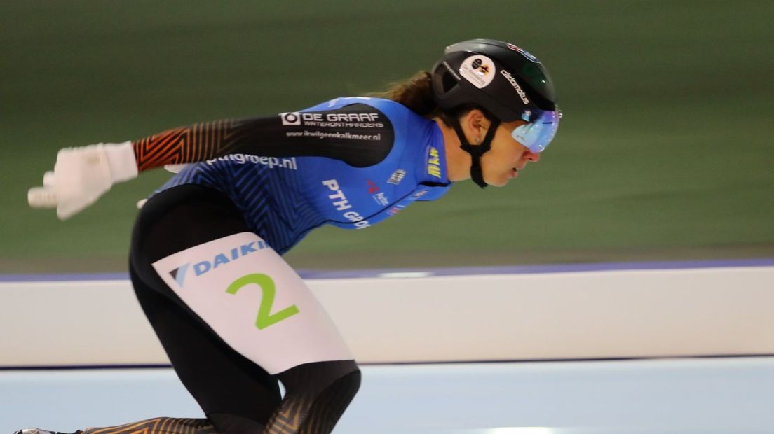 In haar laatste marathon kan Ensing geen potten breken