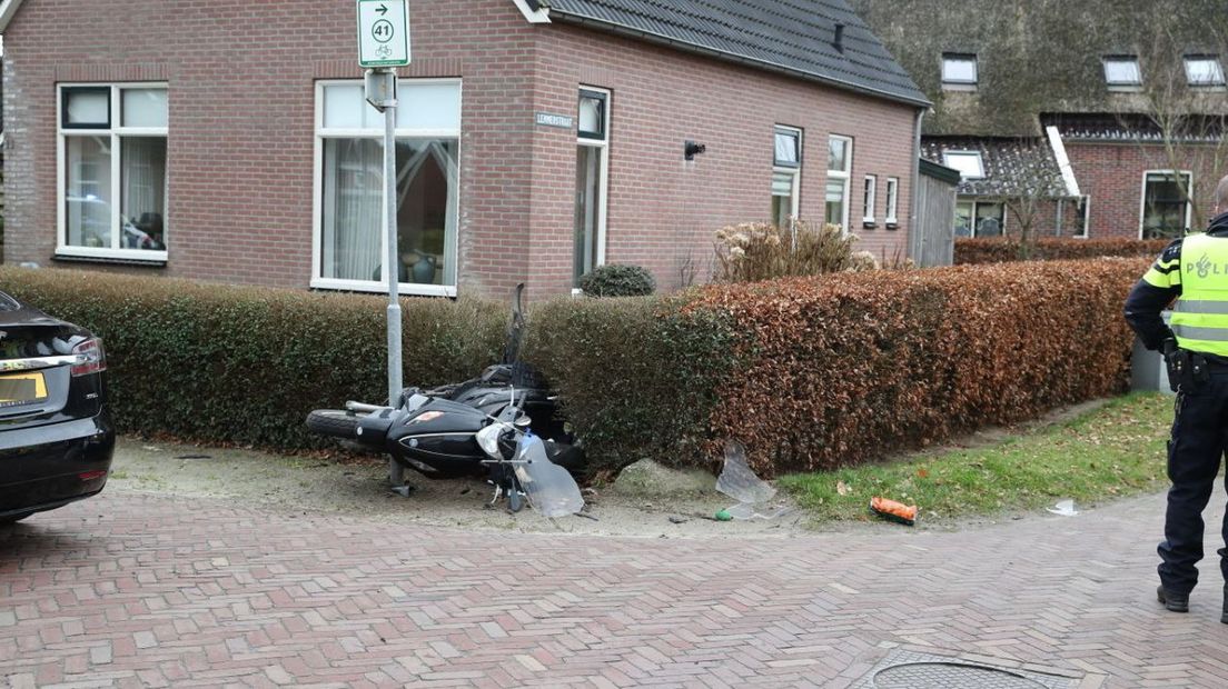 Scooterrijder gewond bij ongeluk Borger