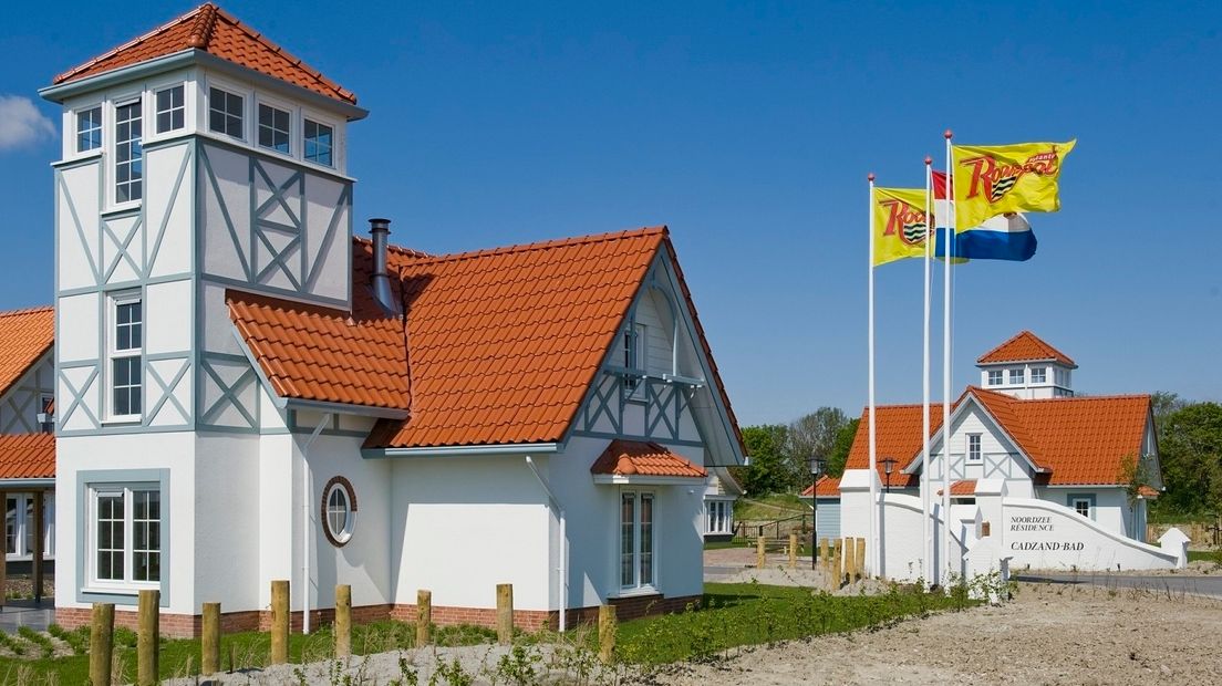 Entree van Roompot vakantiepark in Cadzand-Bad