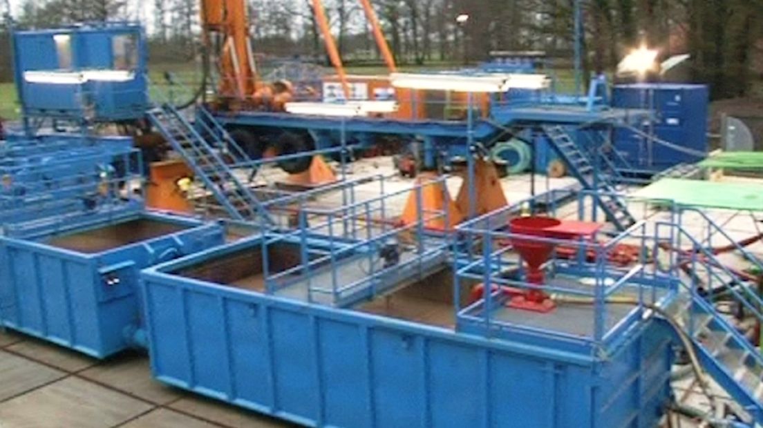 Proefboring naar zout