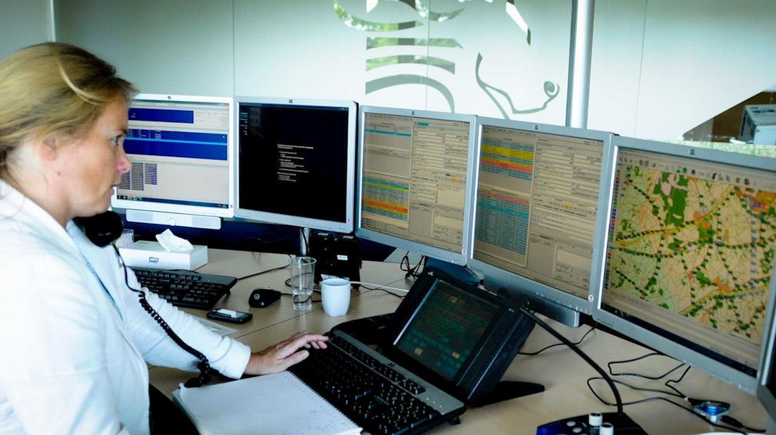Storing P2000 voorbij