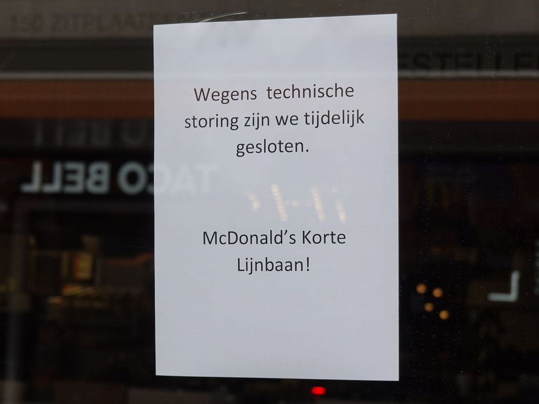 McDonald's blijft dicht na fatale steekpartij