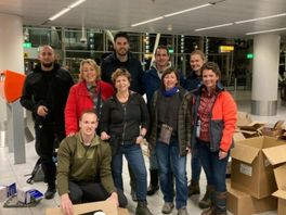 Team verpleegkundigen van Erasmus MC en Rotterdamse huisartsen helpen slachtoffers aardbeving Turkije