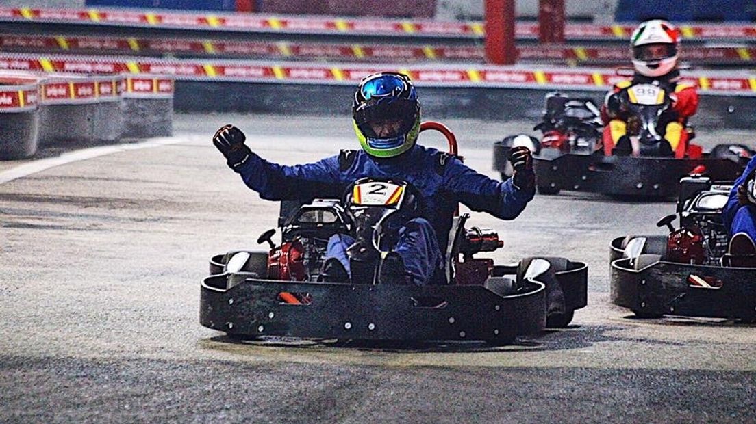 Ruben Boutens wereldkampioen indoor karten
