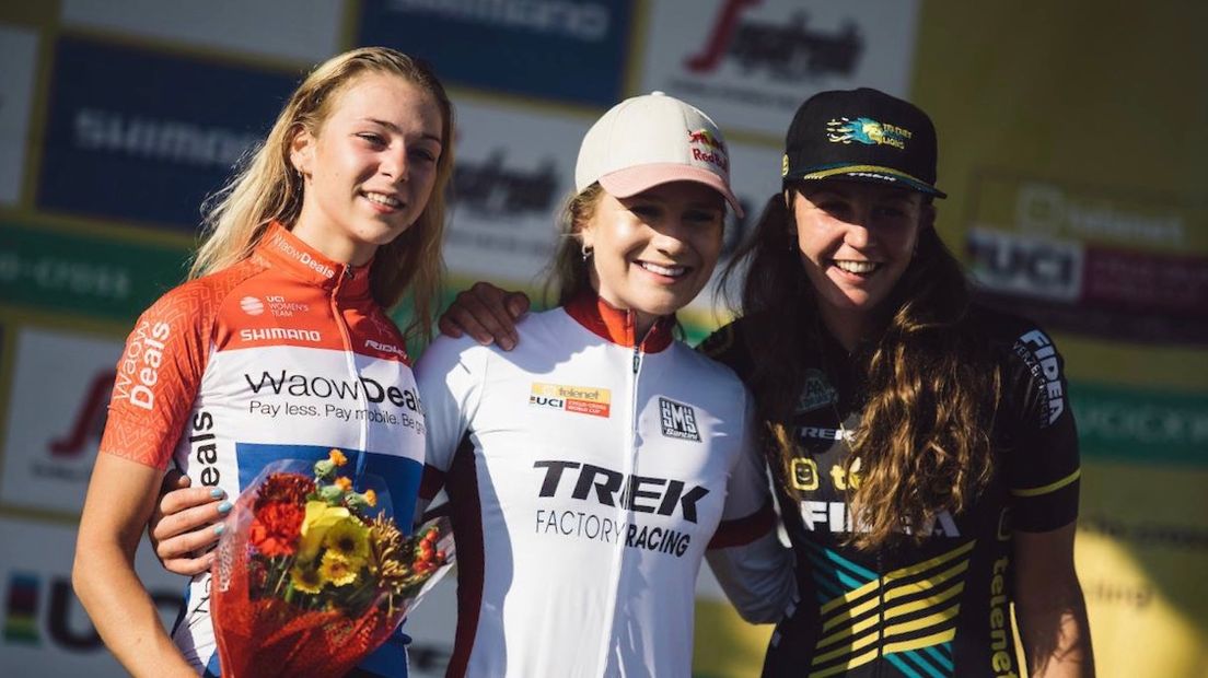 Fleur Nagengast werd twaalfde in Gavere (Archieffoto RTV Drenthe)