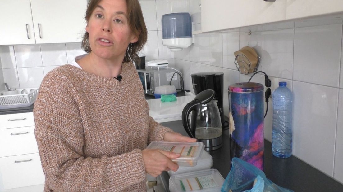 Arna redt voedsel van verspilling