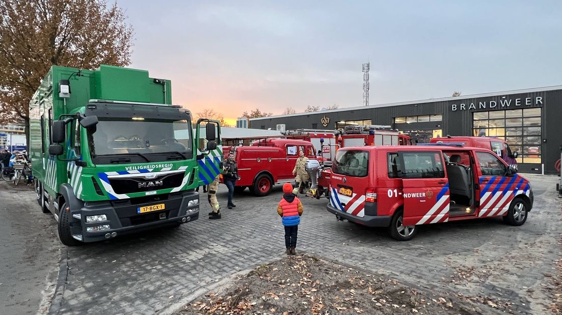 De nieuwe kazerne van de Harense brandweer
