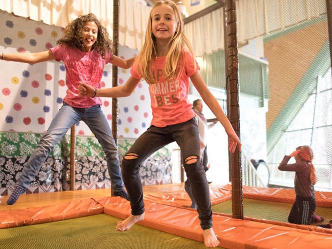 Trampolines in Plaswijckpark