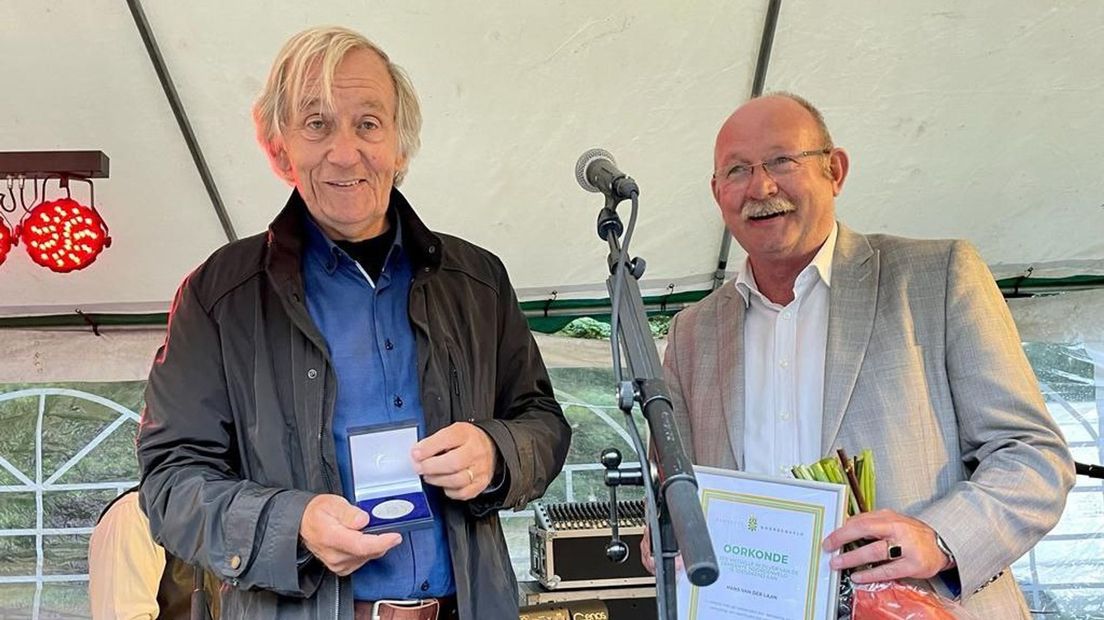 Erepenning Hans van der Laan