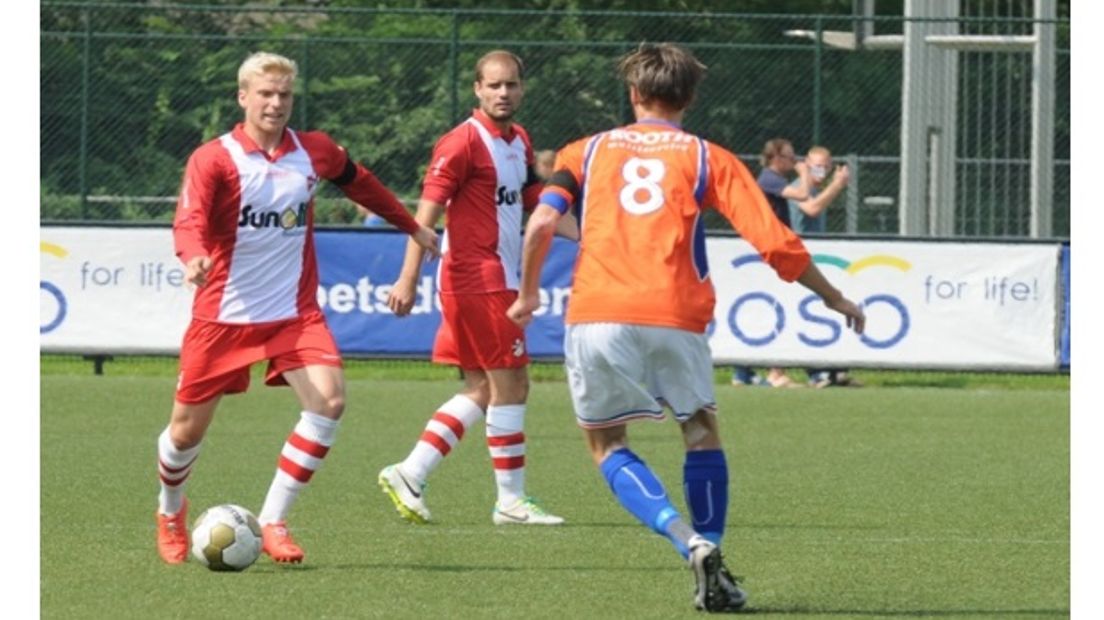 Jurjan Mannes scoorde twee keer