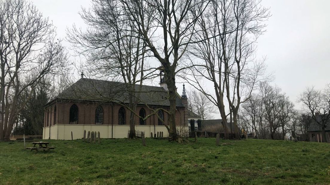 Het kerkje in Wittewierum