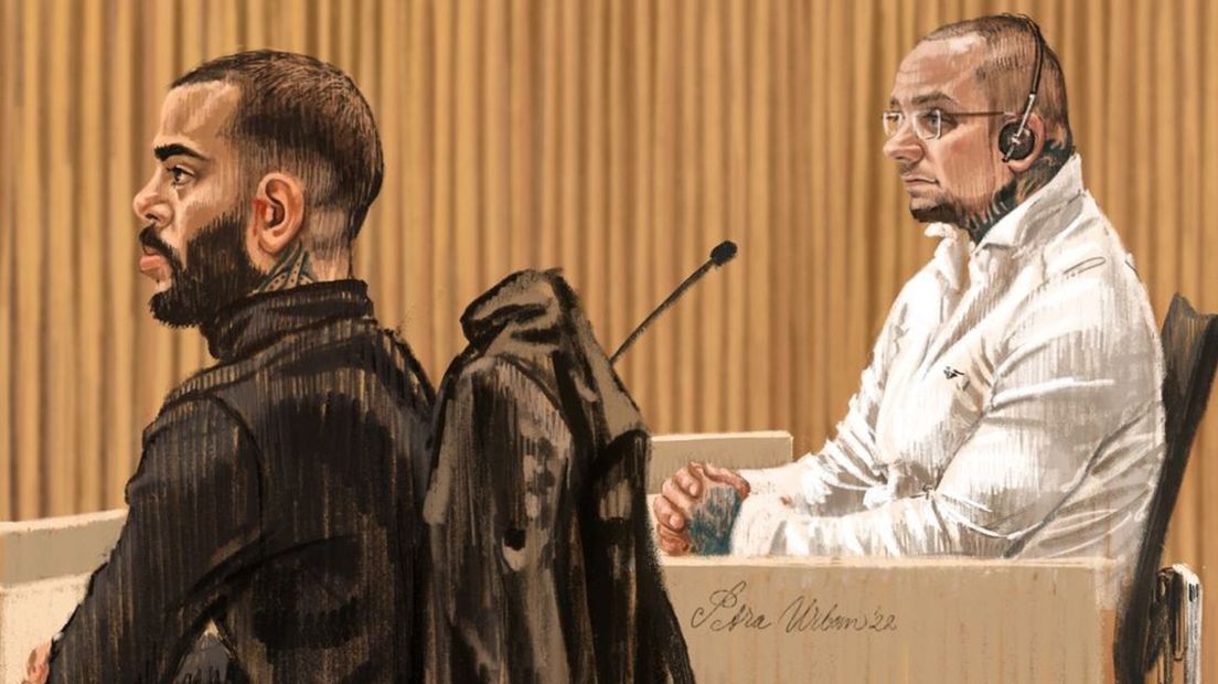 Delano G. en Kamiel E., de verdachten wier proces waarschijnlijk over moet.