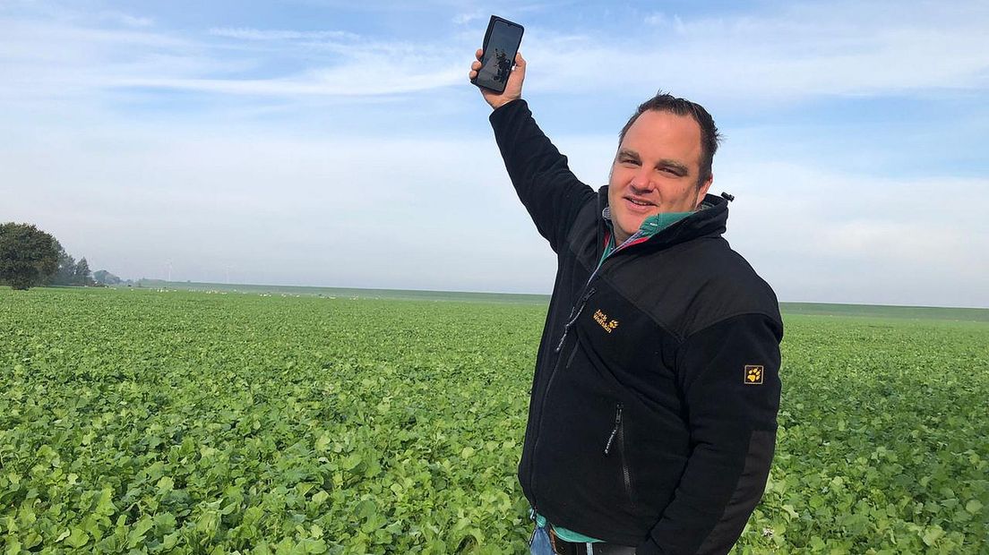 Steffan van Dijk uit Termunten zoekt naar bereik