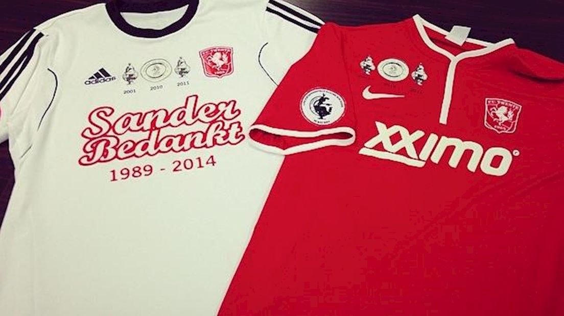 Shirts afscheidsduel Sander Boschker