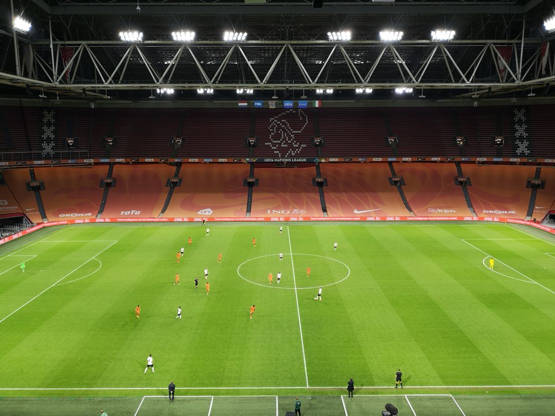 Nederland - Italië, de tweede groepswedstrijd in de UEFA Nations League.