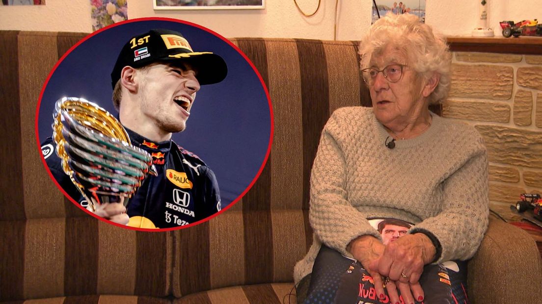 Lammie (97) is blij dat Max Verstappen kampioen is geworden