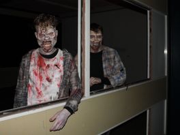 Tweehonderd deelnemers gaan zombie-uitbraak in oude school in Meppel te lijf