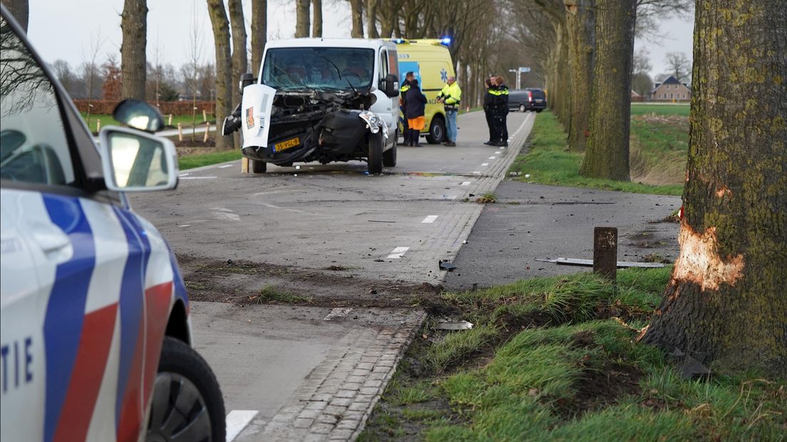 Gewonde bij ongeluk in Nieuwleusen