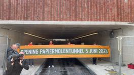 Papiermolentunnel feestelijk geopend: 'Er komt veel kunst en veel kleur'
