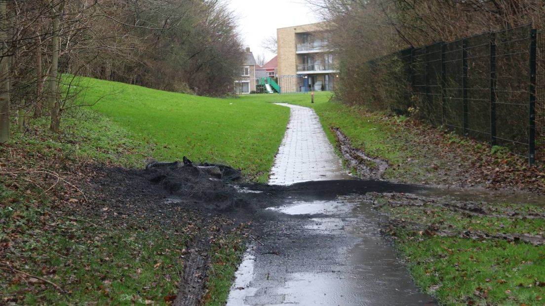 Oudjaarsdag Zeeland: nat en brandjes