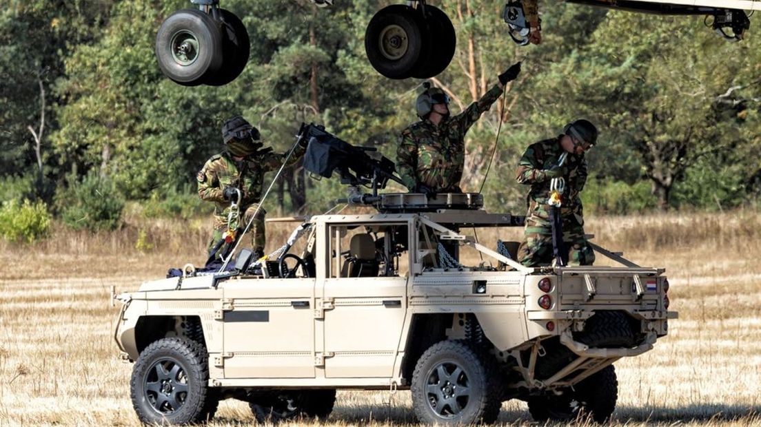 Tiels bedrijf verkoopt militaire voertuigen aan Defensie.
