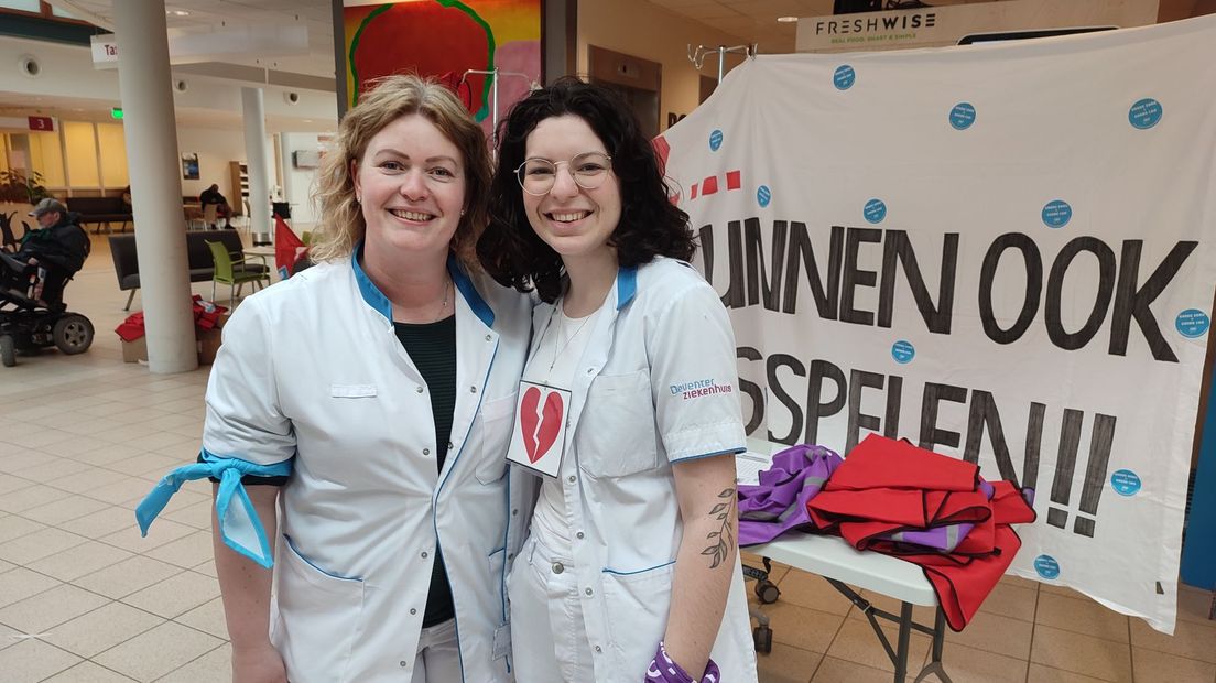 Judith en Frederique werken op de afdeling Radiologie en Nucleaire Geneeskunde (CRN)