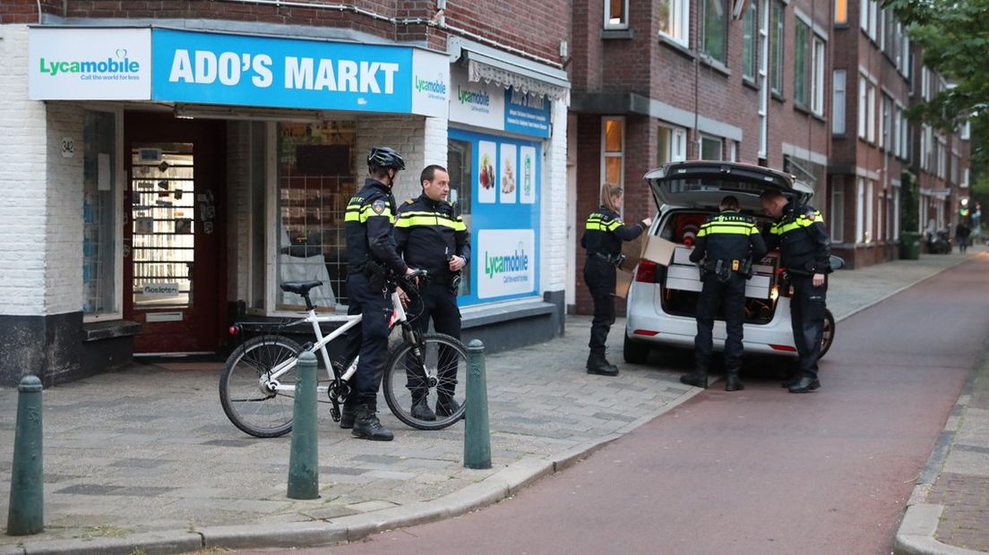 Overval avondwinkel Oudemansstraat mei 2019
