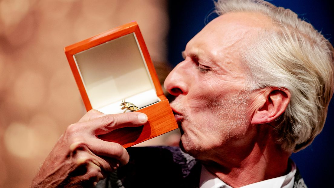 Martien Meiland met de Gouden Televizier-Ring