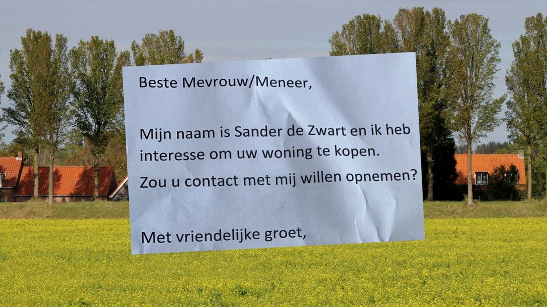 eiwit kalkoen opener Makelaars waarschuwen: ga niet in op dubieuze briefjes in de bus - Omroep  Zeeland