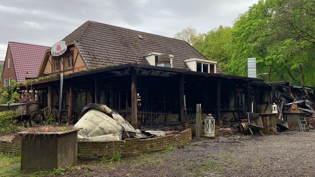 Rooie Kater na brand