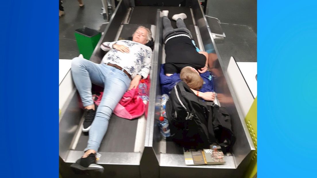 Daan uit Hengelo zit vast op Gran Canaria: "Moest slapen op een bagageband"