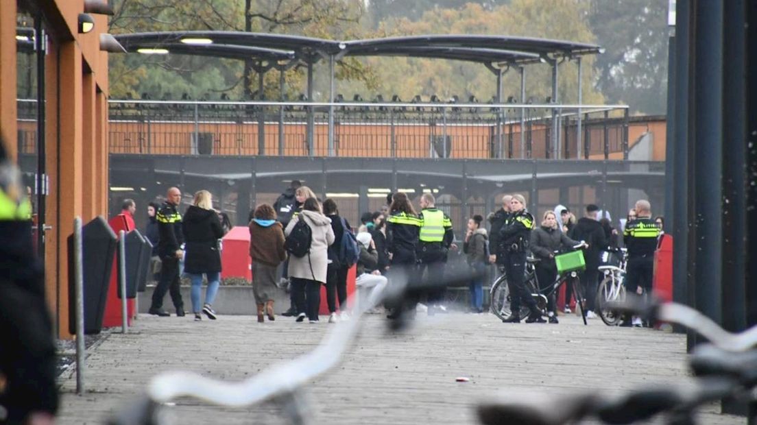 Een akkefietje in een winkel was de aanleiding voor de massale vechtpartij