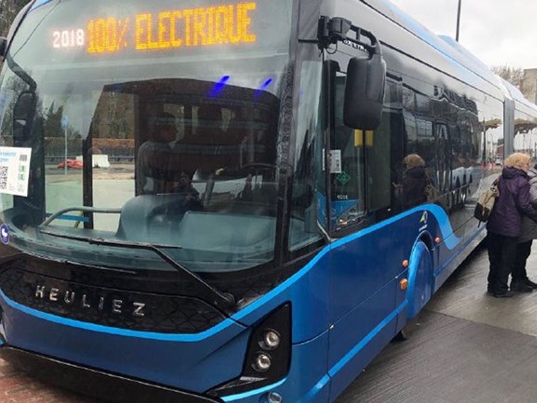 Qbuzz heeft elektrische bussen gekocht (Rechten: RTV Noord)