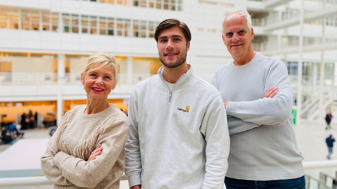 De drie nieuwe presentatoren van Spuigasten