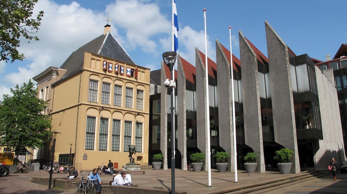 Stadhuis aan Grote Kerkplein in Zwolle