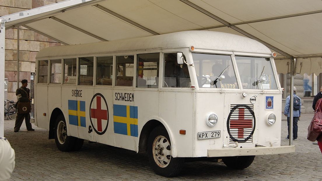 Een originele en gerestaureerde Witte Bus - foto Wikipedia