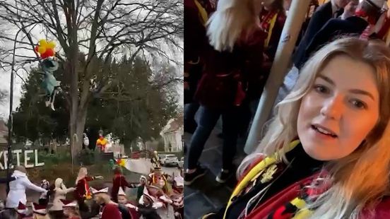 De meiden van de Beekse Robijntjes vullen carnaval helemaal aan