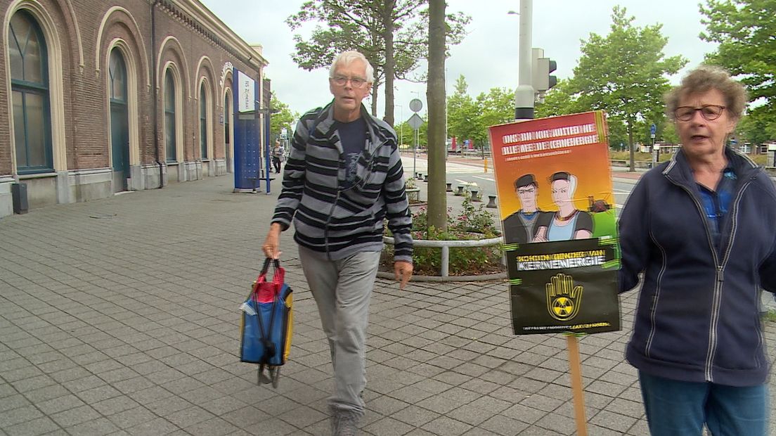 Zeeuwen protesteren mee tegen Belgische kerncentrales