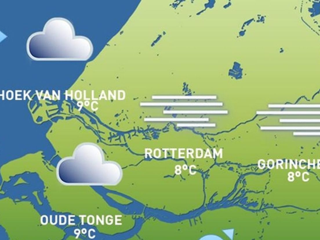 Het weerbericht van dinsdag 29 november 2022